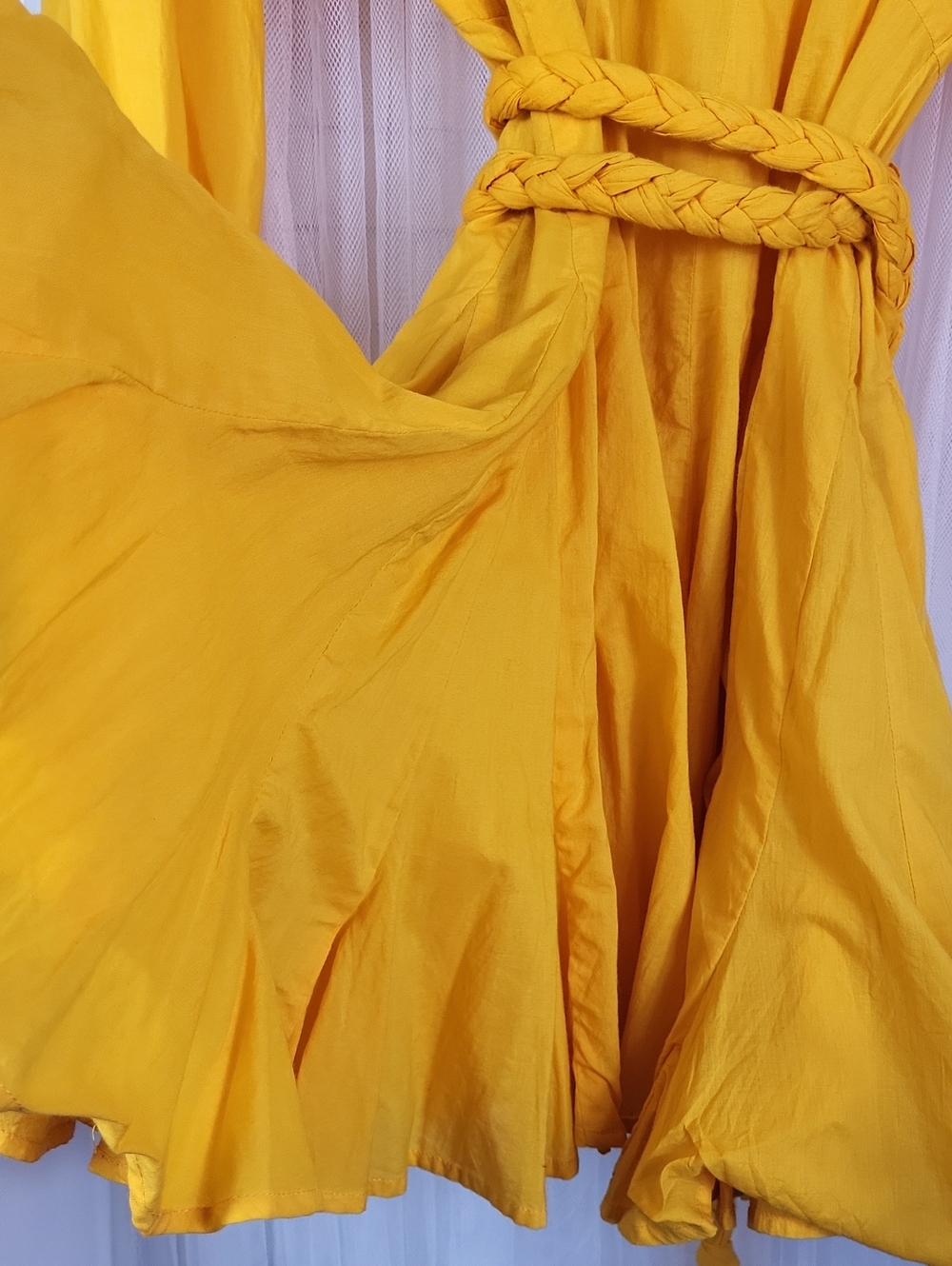 RHODE Resort Sunny Yellow Dress. Size L - Picture 11 of 11